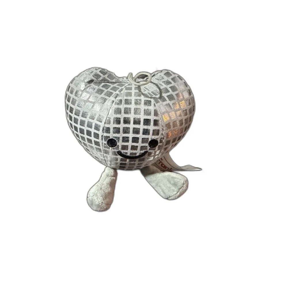 Frankford Candy Valentine's Day Heart Shaped Disco Ball Plush Toy